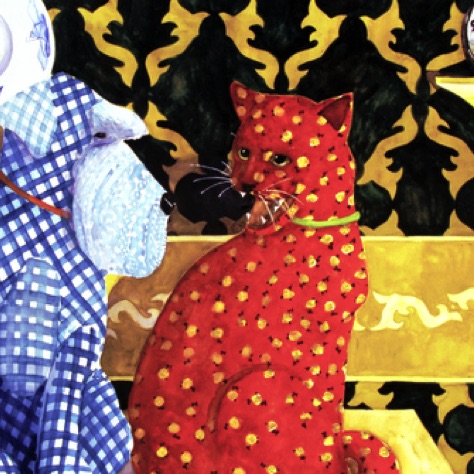 The Gingham Dog and the Calico Cat
22x30
FRAMED